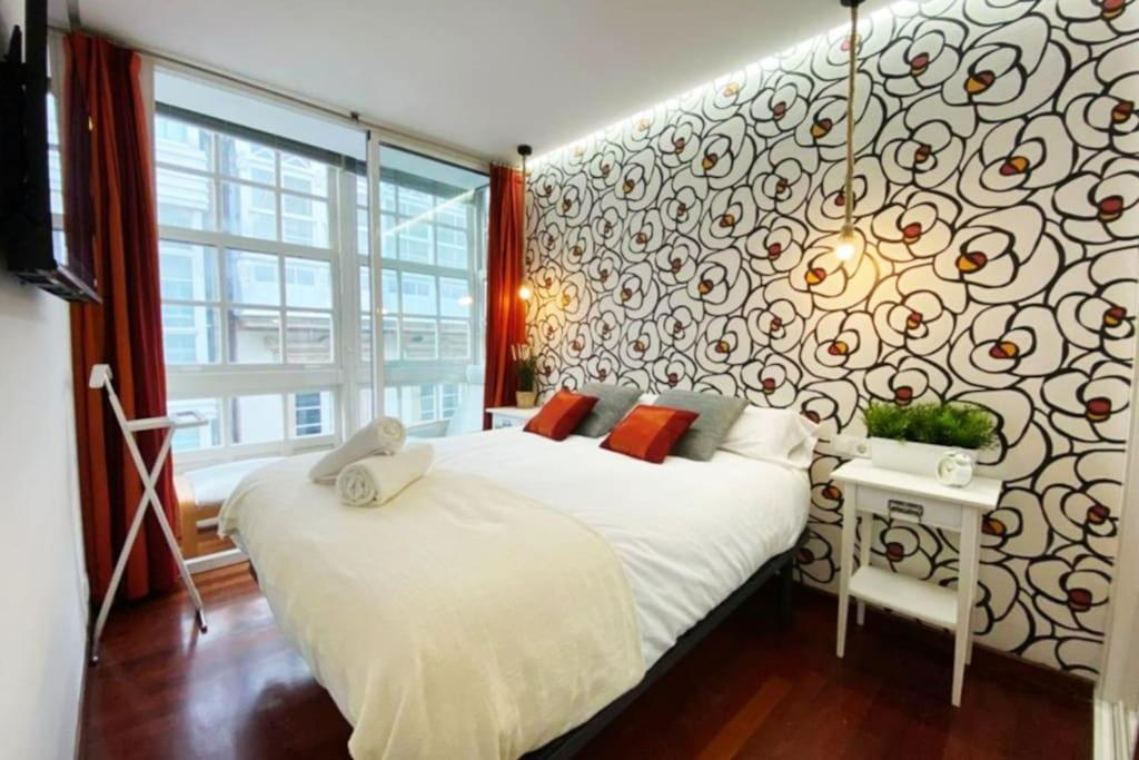 Apartamento 2H 2B En El Centro Con Garaje Apartman A Coruña Kültér fotó